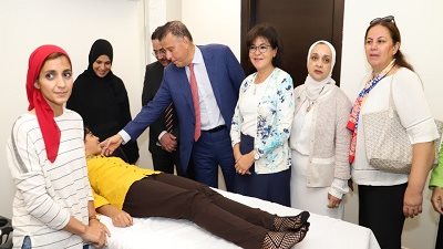 جامعة عين شمس تفتتح الجناح التعليمي و الإداري لقسم القلب بمستشفي الباطنة