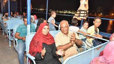 مشروع العبارات النهرية متنفس يسعد أهالي اسيوط ..صور