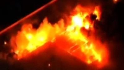 إخماد حريق شقة بدار السلام في سوهاج