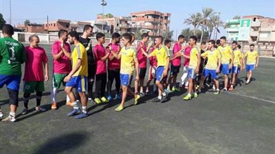 إشتعال منافسات دورى مراكز الشباب فى كفر الشيخ ..صور