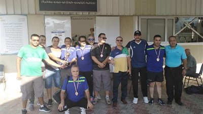 نادى حاويات بورسعيد يحصد 7 ميداليات ببطولة الجمهورية للشركات رقم 52