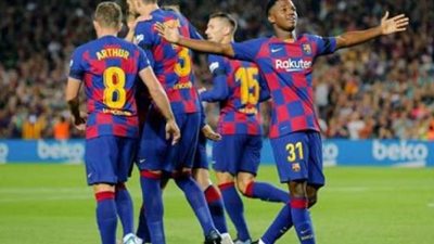 تعرف على تشكيل برشلونة ودورتموند في دوري الأبطال