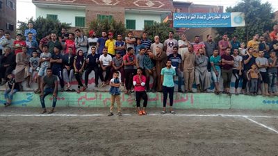 ملعب طاروط الترابى يحتضن نهائى دورى مستقبل وطن بمركزالزقازيق