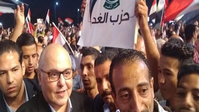 موسى مصطفي موسى يشارك في فعاليات دعم الدوله ورفض الفوضي