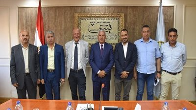 الغرابلي يلتقي بمدير البرنامج الاوربي المشترك للتنمية الريفية بمصر