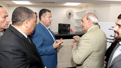 محافظ بني سويف يفتتح 3 مراكز متطورة للخدمات التموينية