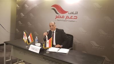 القصبى يعلن دعمه للقيادة السياسية التى تحملت عبء استعادة الدولة