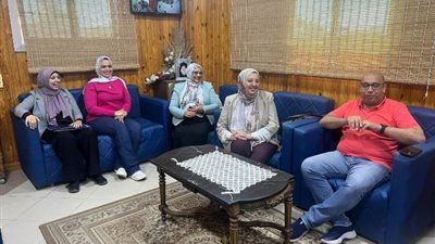 وكيل الصحة بدمياط يستقبل عميد كلية الطب لبحث التعاون