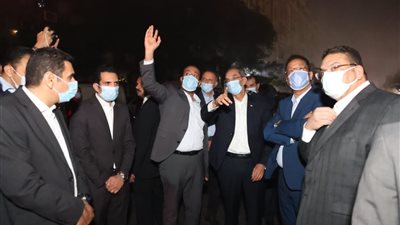 طلعت يتفقد مبنى سنترال رمسيس ويتابع جهود استعادة خدمات الاتصالات