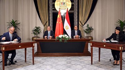 المشاط توقع مذكرة تفاهم تعاون إنمائي بين مصر والصين
