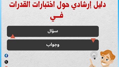 س و ج .. أهم تساؤلات الطلاب حول اختبارات القدرات