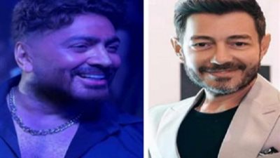 أحمد زاهر يعنئ الكينج وصديقه تامر حسنى بـ 