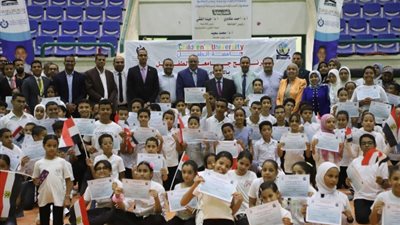 ختام برنامج جامعة الطفل بجامعة جنوب الوادي
