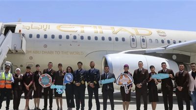 مطار العلمين الدولي يستقبل أولى الرحلات القادمة من أبوظبي