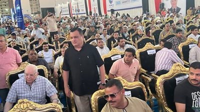 مؤتمر جماهيرى حاشد لحزب مستقبل وطن ..بالفيوم