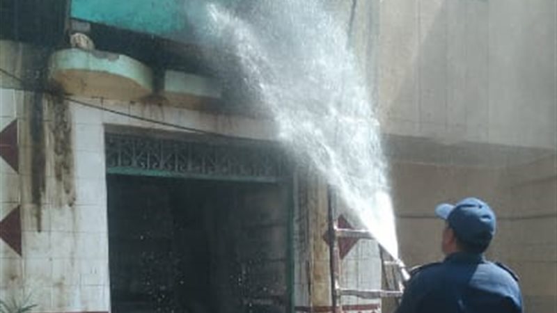السيطرة على حريق