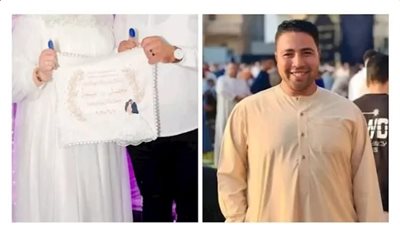 وفاة مفاجئه لعريس قطور قبل زفافه بساعات ..والاب سلم بنته لعرسها.. ومات