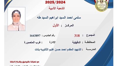 محافظ الدقهلية يهنئ أوائل الثانوية العامة هاتفيا