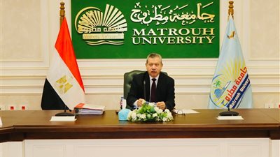 مجلس جامعةمطروح يستعرض إنجازات المرحلة الماضية ويؤكداستمرارالبناء