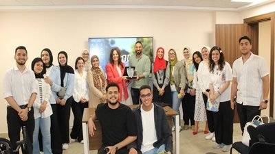 إعلام عين شمس تعقد لجنةتحكيم الإنتاج العملي لطلاب