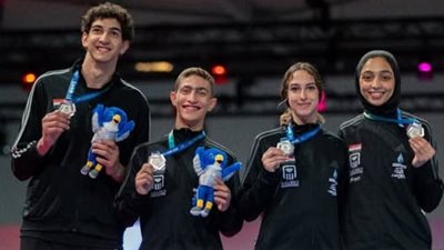 الأولمبية تهنئ منتخب التايكوندو بفضية دورة ألعاب الجامعات بألمانيا