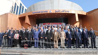 رئيس جامعة المنيا يشارك في اجتماع المجلس الأعلى للجامعات