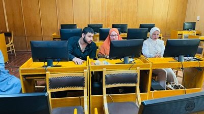 معامل الحاسب الآلي بالجامعات تنتظم في تقديم الدعم لطلاب الثانويةالعامة
