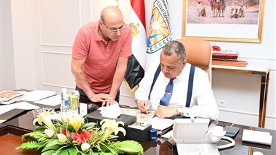 المحافظ يحدد أراضٍ بديلة للعقود المتعارضه مع المخطط الاستراتيجى