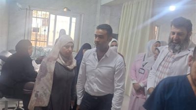 وكيل وزارة الصحة الجديد بالفيوم يتفقد مستشفى طامية المركزي