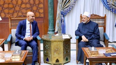 شيخ الأزهر يستقبل وزير التربية والتعليم لبحث سبل التعاون المشترك