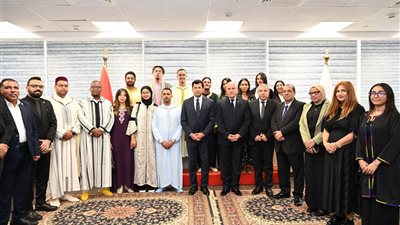 وزير الرياضة يستقبل وفدًا شبابيًا من المملكة المغربية