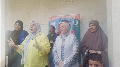 جامعةالفيوم تنظم قافلةشاملة تقدم خدمات الكشف والعلاج لقريةاللاهون