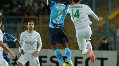 ملعب السويس بستضيف لقاء المصري وبيراميدز