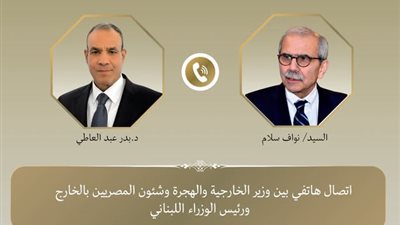 وزير الخارجية يؤكد موقف مصر الداعم للبنان بمختلف المحافل الدولية
