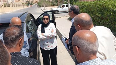رئيس جهاز 15 مايو يتفقد أهم الأعمال الخدمية والميدانية للسكان.. بالصور