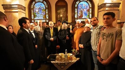 محافظ أسيوط يشارك في الليلةالختاميةلاحتفالات صوم السيدة العذراء