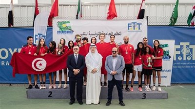 ناشئات التنس المصريات يحرزن الميدالية البرونزية في تونس