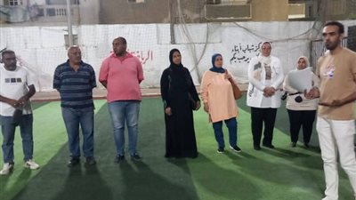جلسة رياضية عن تنظيم الأسرة بمركز شباب أبناء السويس