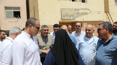 محافظ الجيزة يتفقد مستشفى أطفيح المركزي ويتابع أعمال التطوير