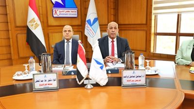محافظ كفرالشيخ يشارك في اجتماع مجلس الجامعة ويستعرض المشروعات