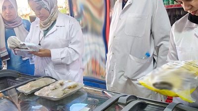 ضبط 8 أطنان و650 لحوم وأسماك منتهية الصلاحية بالشرقية