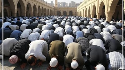 بسبب ازدحام المصلين ..حكم صلاة الجمعة خارج المسجد