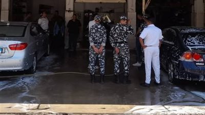 تشميع وتحرير محاضر لمغاسل السيارات المخالفة بالإسماعيلية