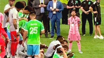 ماذا فعل ميسي بعد خسارة إنتر ميامي لقب كأس الدوريات