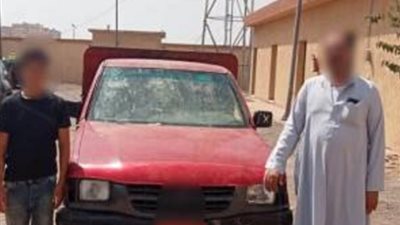 ملابسات قيادة طفل لسيارة ربع نقل بالقاهرة