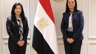وزيرة التضامن تلتقي الممثلة الجديدة لبرنامج الأمم المتحدة الإنمائى في مصر