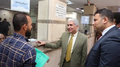 لجنة وزارة التنمية المحلية تتفقد المراكز التكنولوجية بالمنيا..صور