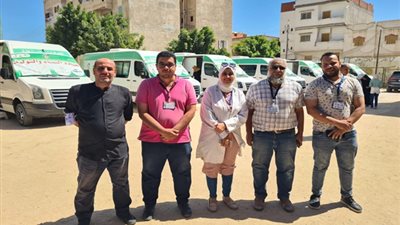 قافلة طبية بكوم الطرفاية بكفر الدوار الجمعة