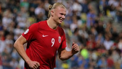 هالاند يقود النرويج لفوزًا كاسحًا علي مولدوفا بتصفيات المونديال