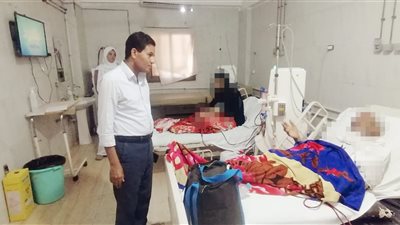 وكيل وزارة الصحة بالأقصر يتفقد مستشفى القرنة المركزى